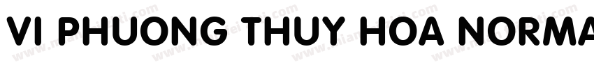 VI Phuong Thuy Hoa Normal字体转换